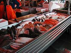 Fischmarkt in Bergen