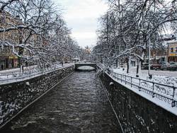 Fyrisån — der Fluss durch Uppsala